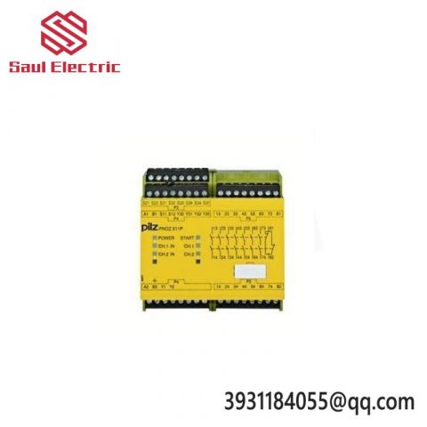 Pilz 301140 Safety Relay Module, 24VDC, 2-Channel Output, DIN Rail Mount