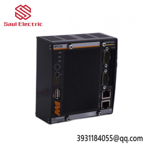 BACHMANN BS203 Backplane Module for Enhanced PLC Systems