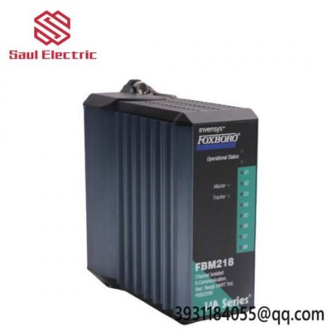 FOXBORO FBM218 Control Module for Industrial Automation Systems
