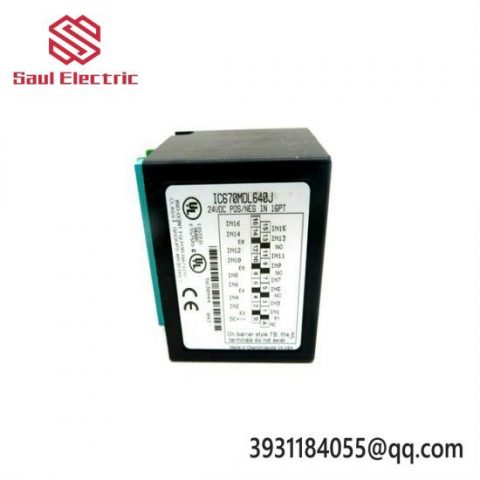 GE IC670MDL640 Discrete Output Module for Industrial Automation