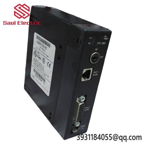 GE IC693CPU363 High-Performance PLC Control Module